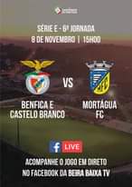 Sport Benfica e Castelo Branco - Mortágua FC