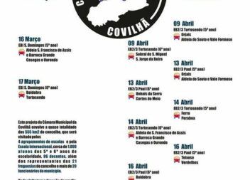 alunos vão conhecer o concelho da Covilhã