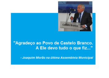 Última Assembleia Municipal de Castelo Branco