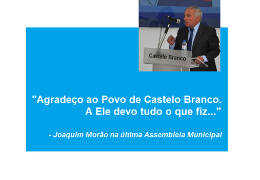 Última Assembleia Municipal de Castelo Branco