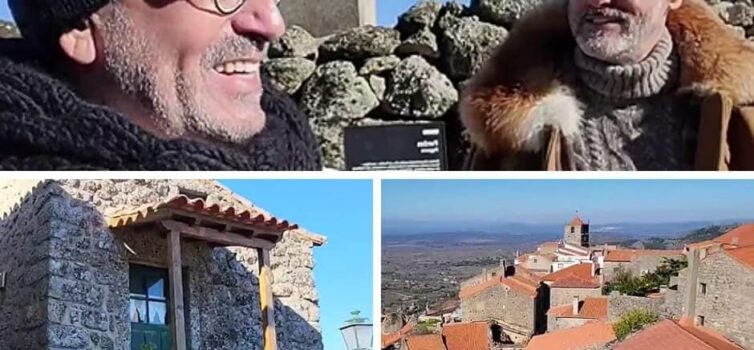 De visita a Monsanto, pela primeira vez "em 67 anos de vida, Goucha elogia "enca