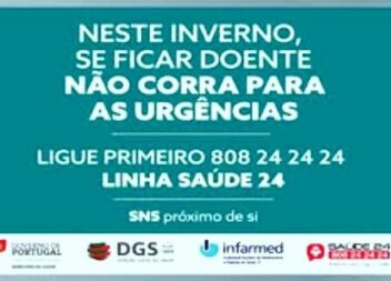 Não corra para as Urgências...