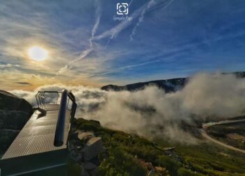 Obra concluída na Serra da Estrela