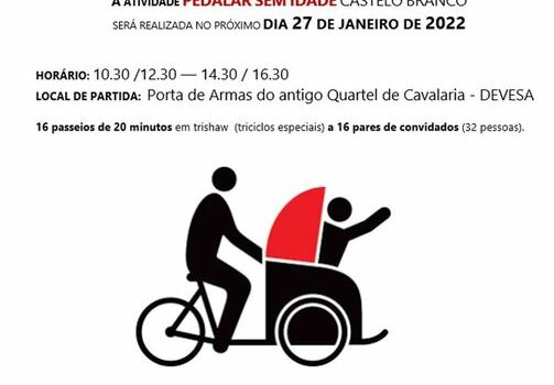 Pedalar sem Idade na freguesia de Castelo Branco a 27 de Janeiro
