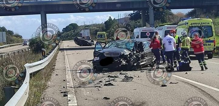 Acidente grave na A23 corta trânsito