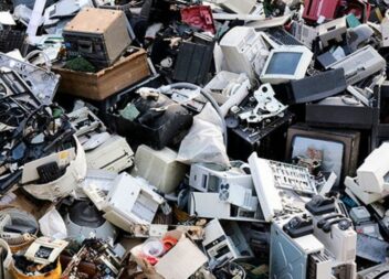 Cinquenta e sete toneladas de equipamentos elétricos usados recolhidas em Castel