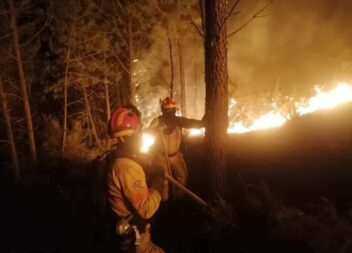 Incêndio no concelho do Sabugal foi dominado por mais de 150 bombeiros