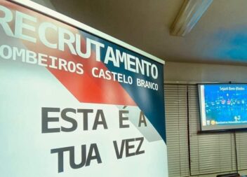 Novos estagiários dos Bombeiros Voluntários de Castelo Branco já se apresentaram