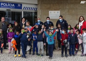 Visita a PSP de castelo Branco