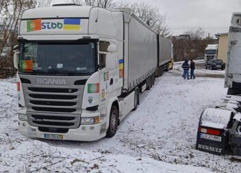 Camião do Fundão já entregou bens na fronteira ucraniana