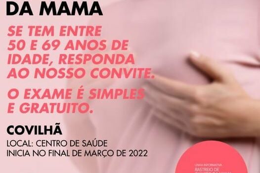 Rastreio de Cancro da Mama no concelho da Covilhã