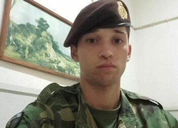 Jovem militar albicastrense na Roménia