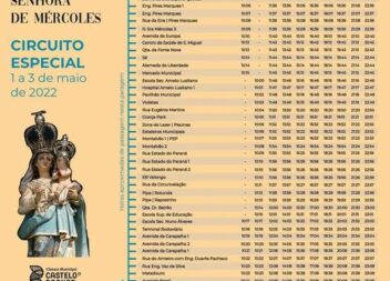 || Circuito Especial TUCAB - Romaria Nossa Senhora de Mércoles ||