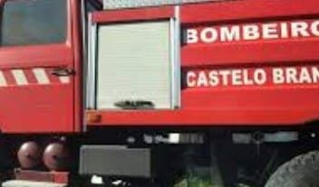 Incêndio habitacional em Castelo Branco