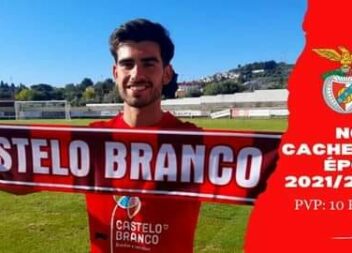 O novo cachecol do Benfica e Castelo Branco
