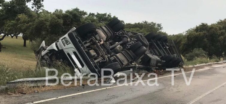 Acidente com ferido grave em Castelo Branco