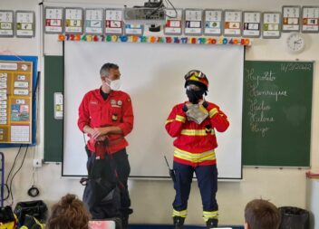 Bombeiros Voluntários de Castelo Branco visitam alunos do Ensino Primário