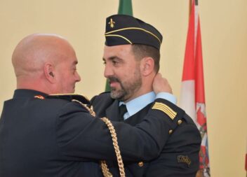 Tomada de posse do novo comandante dos Bombeiros Voluntários da Covilhã