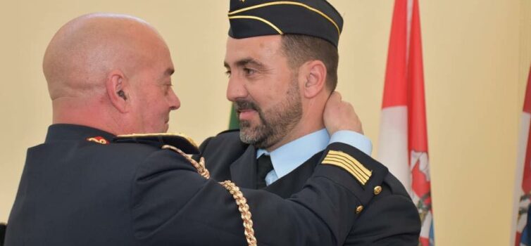 Tomada de posse do novo comandante dos Bombeiros Voluntários da Covilhã
